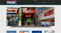 Desktop Screenshot of impactsigns.net.au
